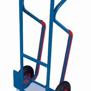 Carrello tubolare acciaio VARIOfit con pala pieghevole dimensioni esterne: 570 x 610 x 1.300 mm (LxPxA) sk-710.217