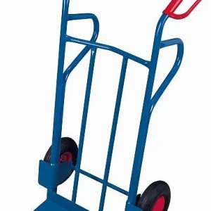 Carrello tubolare acciaio VARIOfit con pala grande dimensioni esterne: 690 x 550 x 1.200 mm (LxPxA) sk-710.117