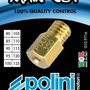 Kit 10 getti massimo Polini per carburatori Mikuni da 80 125