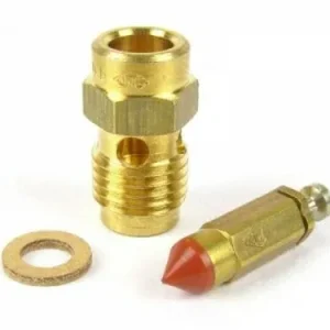 Valvola spillo con portaspillo carburatore Dellorto misura 350 PHBH PHBE VHST