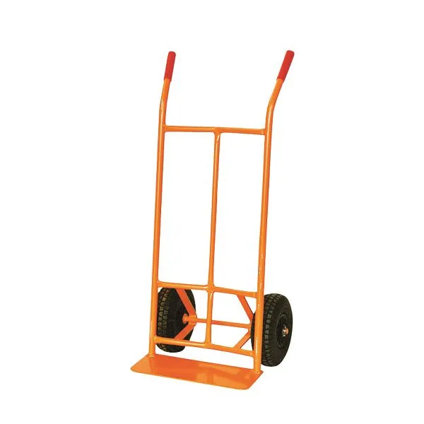 Camion industriale per sacchi Eichinger 300 kg ruota pneumatica 260/85 arancio puro 11080100000000 Dimensioni 1200x800 mm