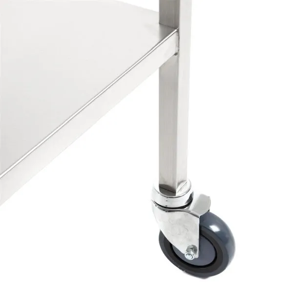 Carrello ALLPAX acciaio inox larghezza 1000 mm 10001177 con Maniglia Regolabile