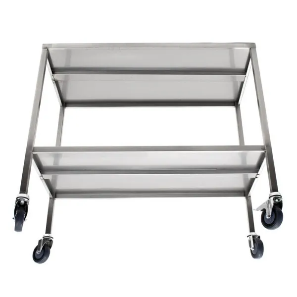 Carrello ALLPAX acciaio inox larghezza 1000 mm 10001177 con Maniglia Regolabile