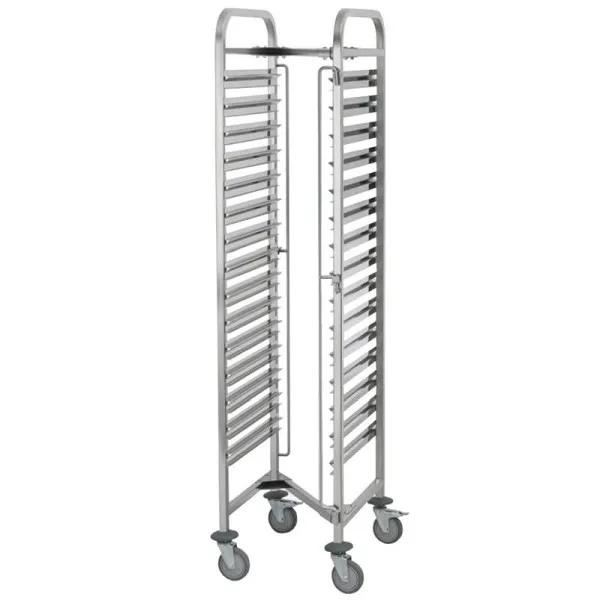 Carrello ALLPAX GN con ripiano 15x GN 1/1 forma Z 10021262 - Conforme alle Normative