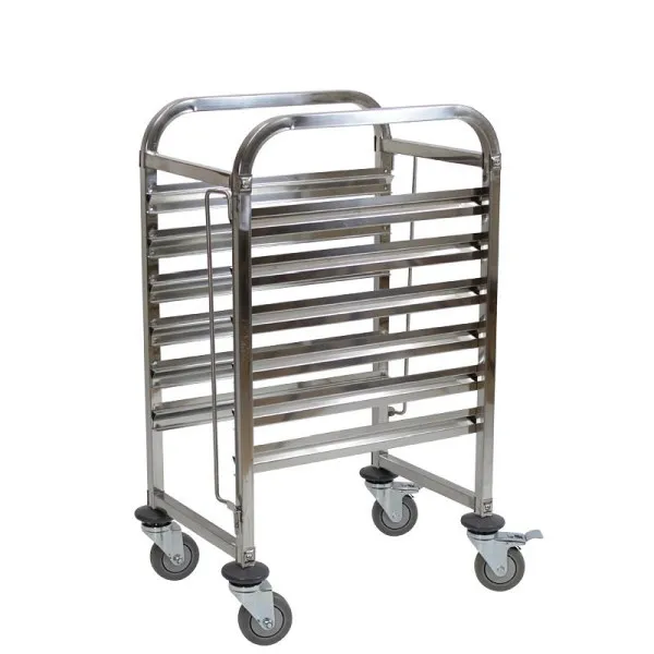 Carrello ALLPAX GN con ripiano per 6 contenitori GN 1/1 10008125 Facile Manovra