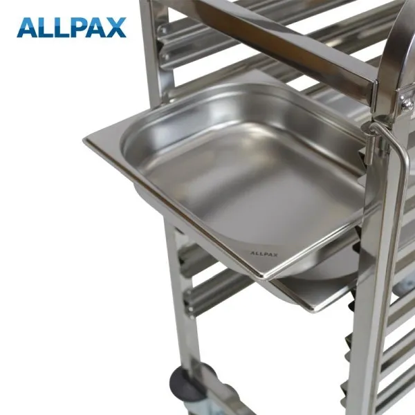 Carrello ALLPAX GN con ripiano per 6 contenitori GN 1/1 10008125 Facile Manovra