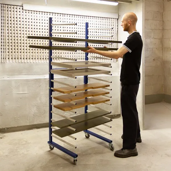 Carrello di asciugatura T-Mech 23635 con Maniglia Regolabile