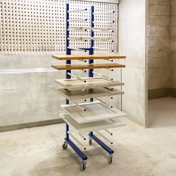 Carrello di asciugatura T-Mech 23635 con Maniglia Regolabile