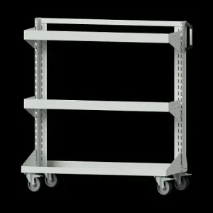 Carrello base per banchi da lavoro ANKE modello 553 1250 x 450 x 1350 mm (AM 1211) RAL 7035 962.123