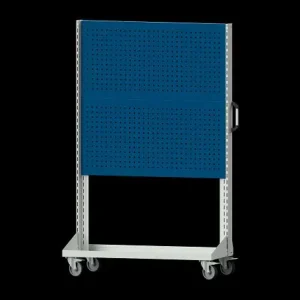 Carrello base per banchi da lavoro ANKE modello 656 1250 x 450 x 1950 mm (AM 1211) RAL 7035 962.186 Acciaio Zincato