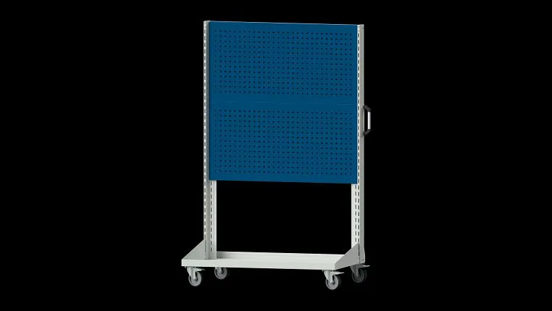 Carrello base per banchi da lavoro ANKE modello 656 1250 x 650 x 1950 mm (AM 1211) RAL 7035 962.206 per Movimentazione Merci