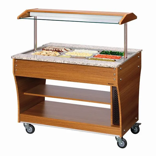Carrello buffet Bartscher avvolgente 3x 1/1GN 125614