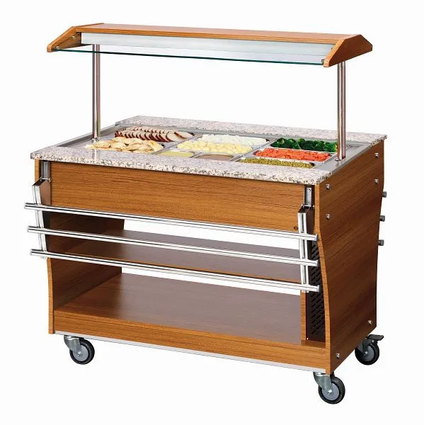 Carrello buffet Bartscher avvolgente 3x 1/1GN 125614