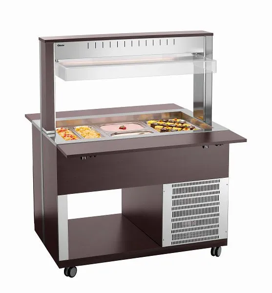 Carrello buffet Bartscher K3110-200W 125543V1 con Ruote Pivottanti