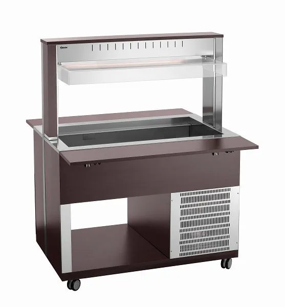Carrello buffet Bartscher K3110-200W 125543V1 con Ruote Pivottanti
