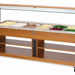 Carrello buffet Bartscher tiepido 6x 1/1 GN 125624