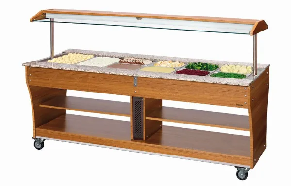 Carrello buffet Bartscher tiepido 6x 1/1 GN 125624