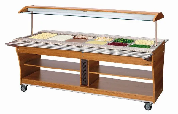 Carrello buffet Bartscher tiepido 6x 1/1 GN 125624