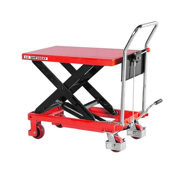 Carrello elevatore forbice Holzmann capacità di sollevamento: 300 kg SHT300XF Dimensioni 1200x800 mm