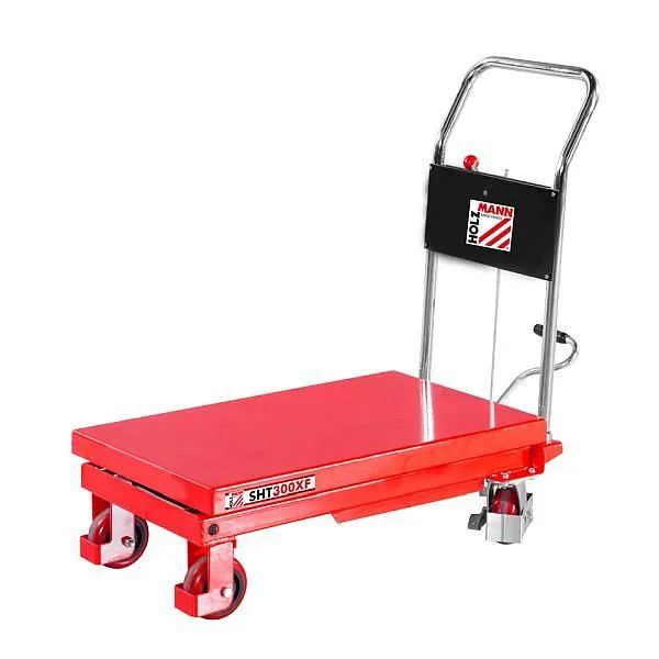 Carrello elevatore forbice Holzmann capacità di sollevamento: 300 kg SHT300XF Dimensioni 1200x800 mm