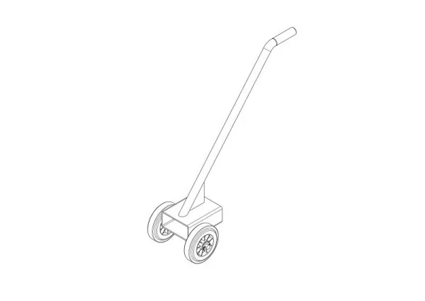 Carrello elevatore industriale Eichinger per il cambio delle forche senza sforzo denti max 125x65 mm zincato mite 21130100...
