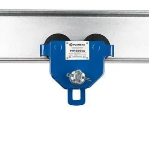 Carrello manuale PLANETA PTM 5 portata 5000 kg larghezza flangia 114 - 203 mm 306778 Dimensioni 1200x800 mm