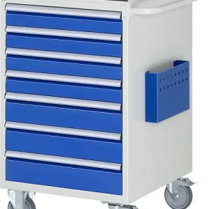 Carrello da montaggio RAU collezione 7000 L580xP650xH975mm supporto metallico con bordo scorrevole su 3 lati e tappetino a...