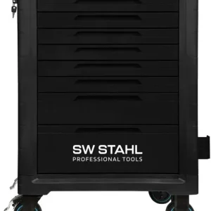 Carrello da officina professionale SW-Stahl TT801 nero svuotato 07101L