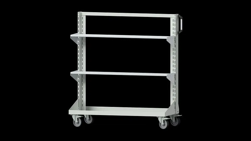 Carrello per Fusti Carrello base per banchi da lavoro ANKE modello 551 1250 x 450 x 1350 mm (AM 1211) RAL 7035 962.121