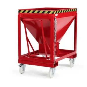 Carrello per Fusti Carro silo RR Industrietechnik tipo RSLF-600 RAL 3000 120200009
