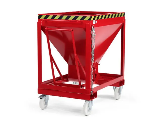 Carrello per Fusti Carro silo RR Industrietechnik tipo RSLF-600 RAL 3000 120200009