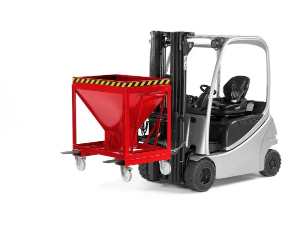 Carrello per Fusti Carro silo RR Industrietechnik tipo RSLF-600 RAL 3000 120200009