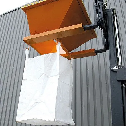 Carrello per Fusti Imbuto di riempimento industriale Eichinger con supporto per big bag 2056 blu genziana 20560000000097