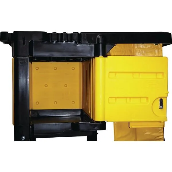 Carrello per pulizie Rubbermaid Janitor L658 Acciaio Zincato