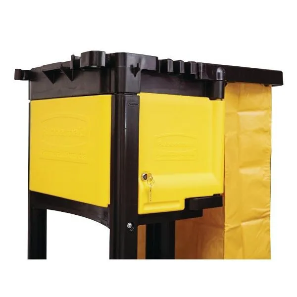 Carrello per pulizie Rubbermaid Janitor L658 Acciaio Zincato