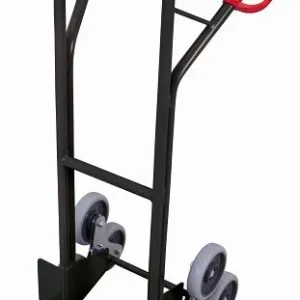 Carrello per scale VARIOfit con 2 stelle con ruota tre bracci dimensioni esterne: 620 x 625 x 1.310 mm (LxPxA) set di ruot...