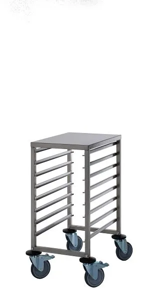 Carrello Piattaforma Carrello ripiani Saro TW8 per contenitori GN1/1 + GN1/2 487-1060
