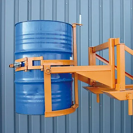 Carrello Piattaforma Eichinger Industrie barile ribaltabile movimento superiore e inferiore manovella 1 x barile genziana...