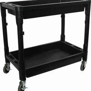 Carrello portaoggetti Kunzer plastica con 4 ruote 7TW02 Acciaio Zincato