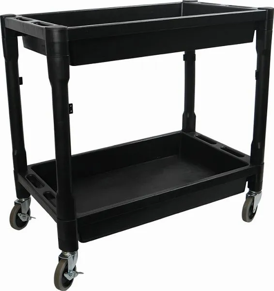 Carrello portaoggetti Kunzer plastica con 4 ruote 7TW02 Acciaio Zincato