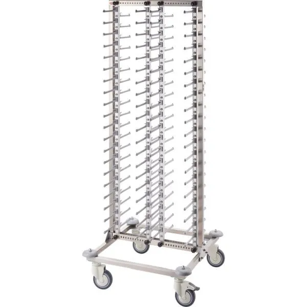 Carrello portapiatti Stalgast per un massimo di 80 piatti LT0223080 Acciaio Zincato