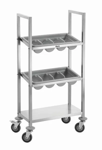 Carrello portaposate Bartscher TBST200 A300111 Portata Massima 1000 kg