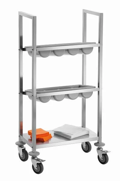 Carrello portaposate Bartscher TBST200 A300111 Portata Massima 1000 kg