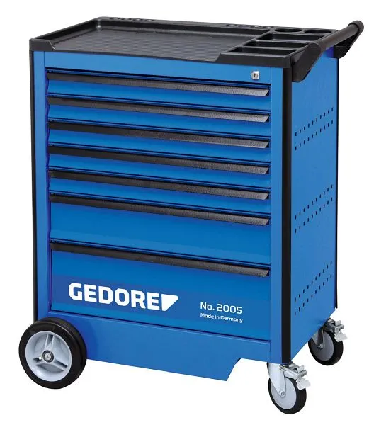 Carrello portautensili GEDORE con assortimento 2004 HP-14 3100073 Made Italy
