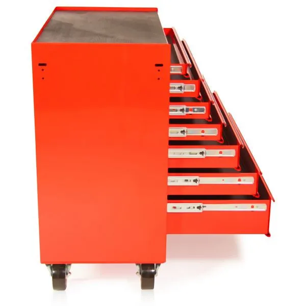 Carrello portautensili Metra largo 7 cassetti S47 rosso 10246 - Conforme alle Normative
