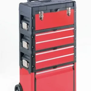 Carrello portautensili Metra 4 scomparti 1k.2.2.1 rosso 10710 Made Italy