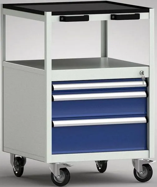 Carrello portautensili qualità KLW FS852N-0580A20-E1905 con Ruote Pivottanti
