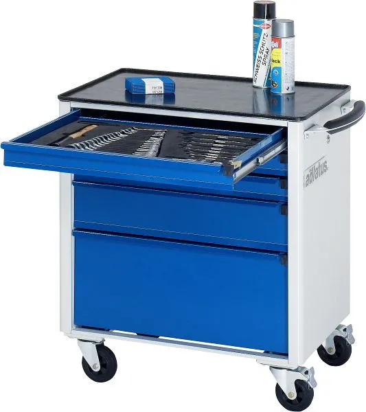 Carrello portautensili RAU collezione adlatus modello 7300 L700 x P500 x A795 mm incluso supporto metallo 02-7300.11 Made...