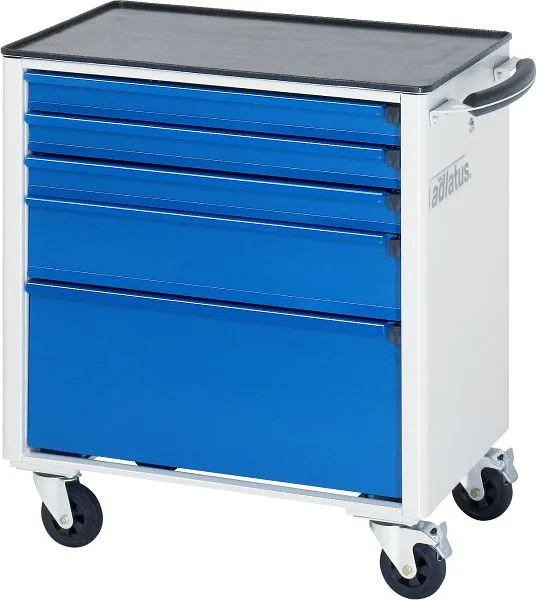Carrello portautensili RAU collezione adlatus modello 7300 L700 x P500 x A795 mm incluso supporto metallo 02-7300.11 Made...