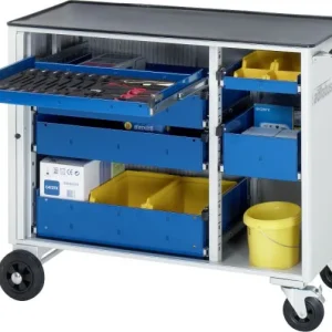 Carrello portautensili RAU collezione adlatus supporto metallo 4 cassetti interni - 2 cassetti interni 1025x890x520 mm 02-...